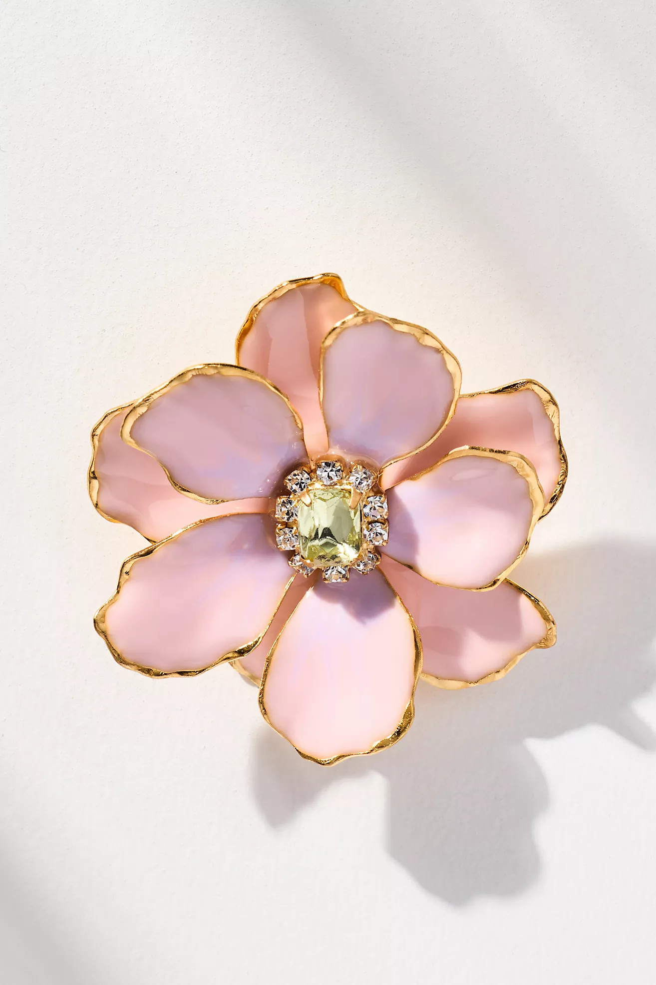 The Pink Reef Handpainted Earrings | Anthropologie (US)