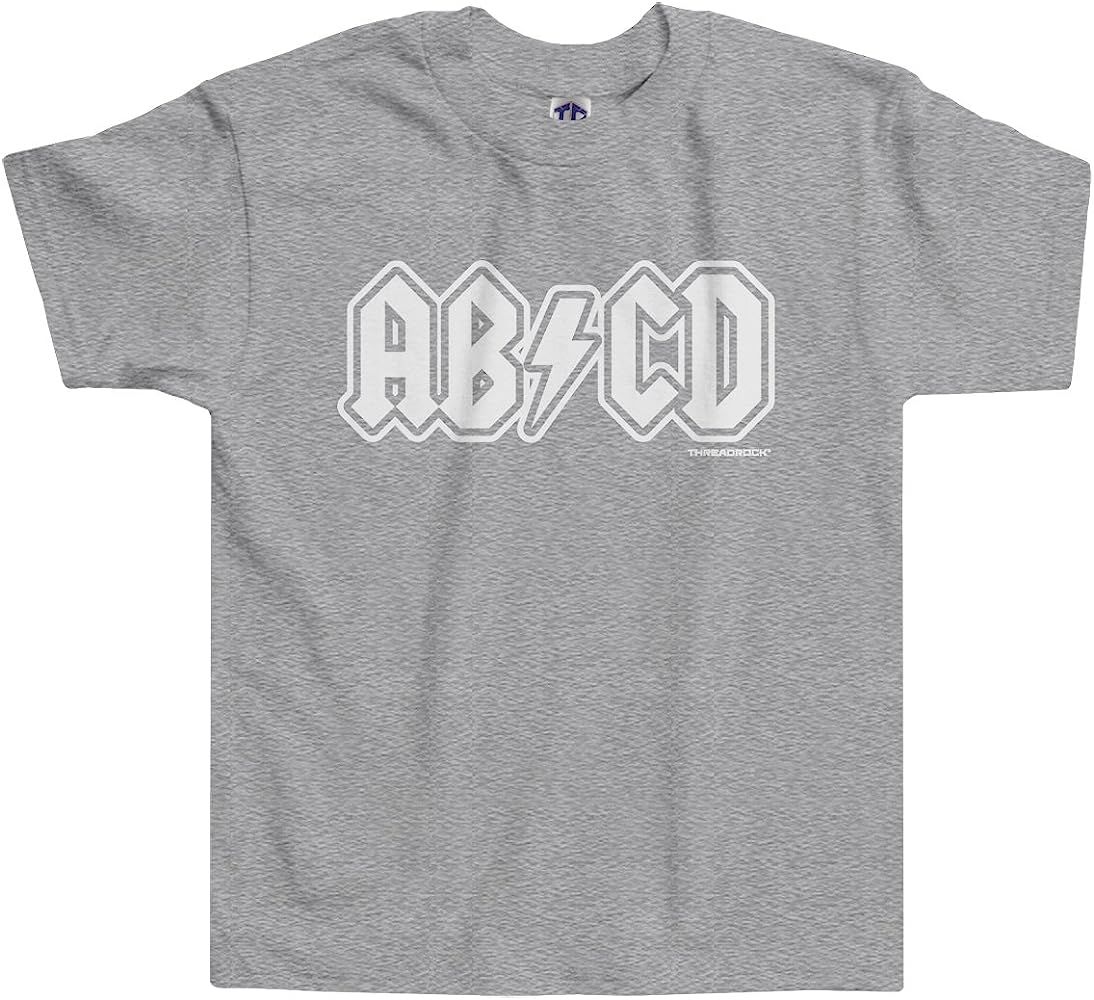 Threadrock Little Boys' ABCD Infant/Toddler T-Shirt | Amazon (US)