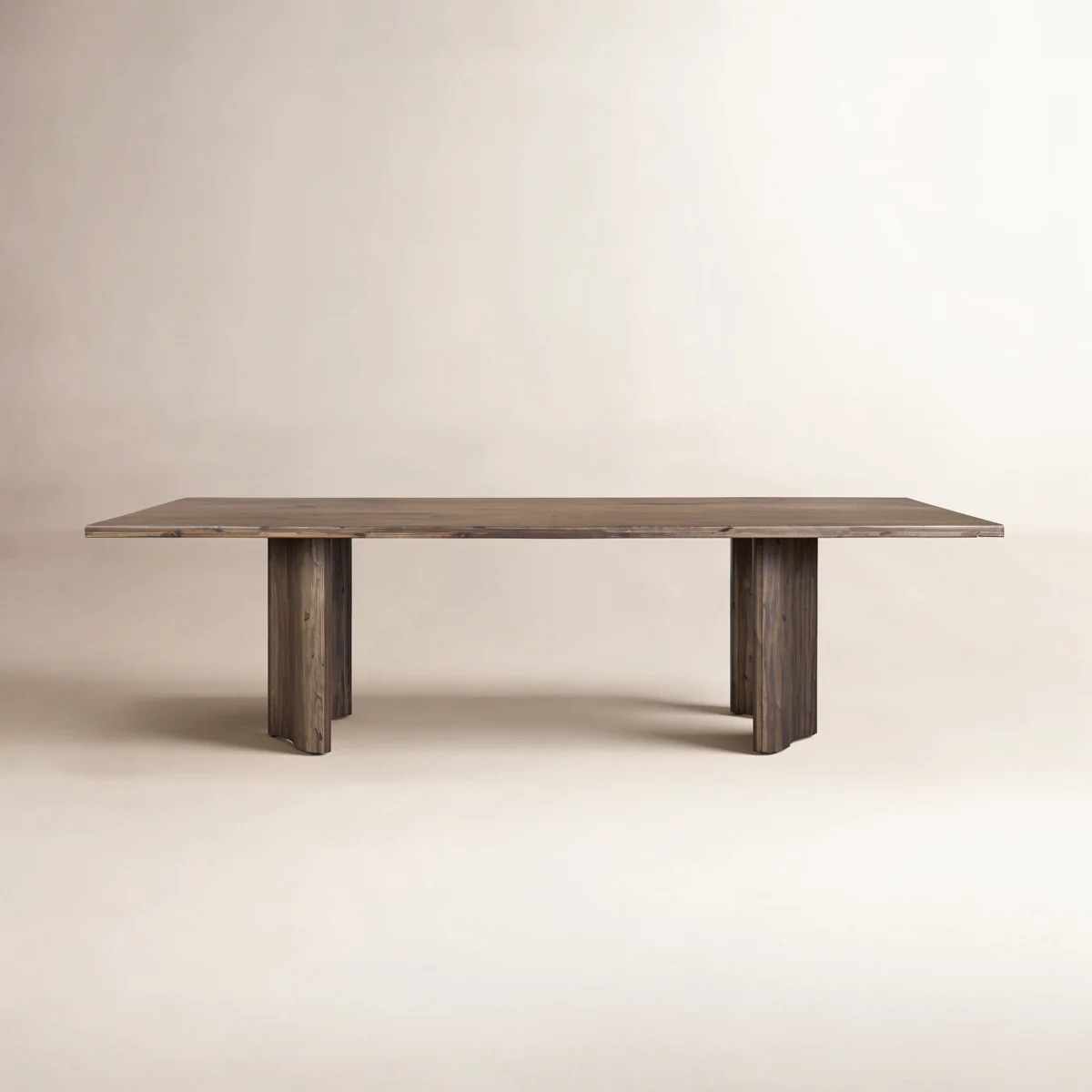 Assisi Pershing Dining Table-Weathered Acacia Veneer | Wayfair North America
