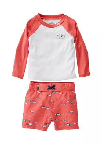 Baby Boys Rashguard Set | Belk