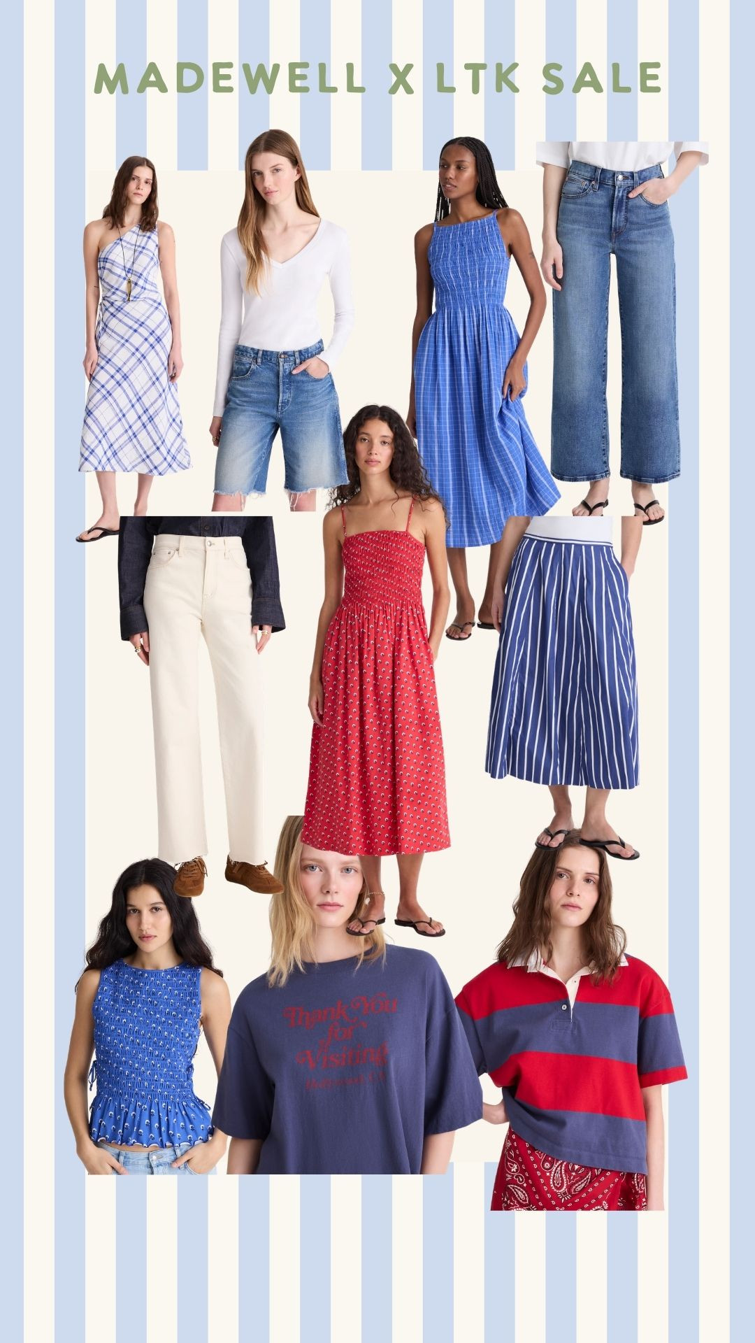 My madewell picks! I grabbed the denim shorts and the jeans!  

 #LTKxMadewell #LTKmomlife #LTKOver40