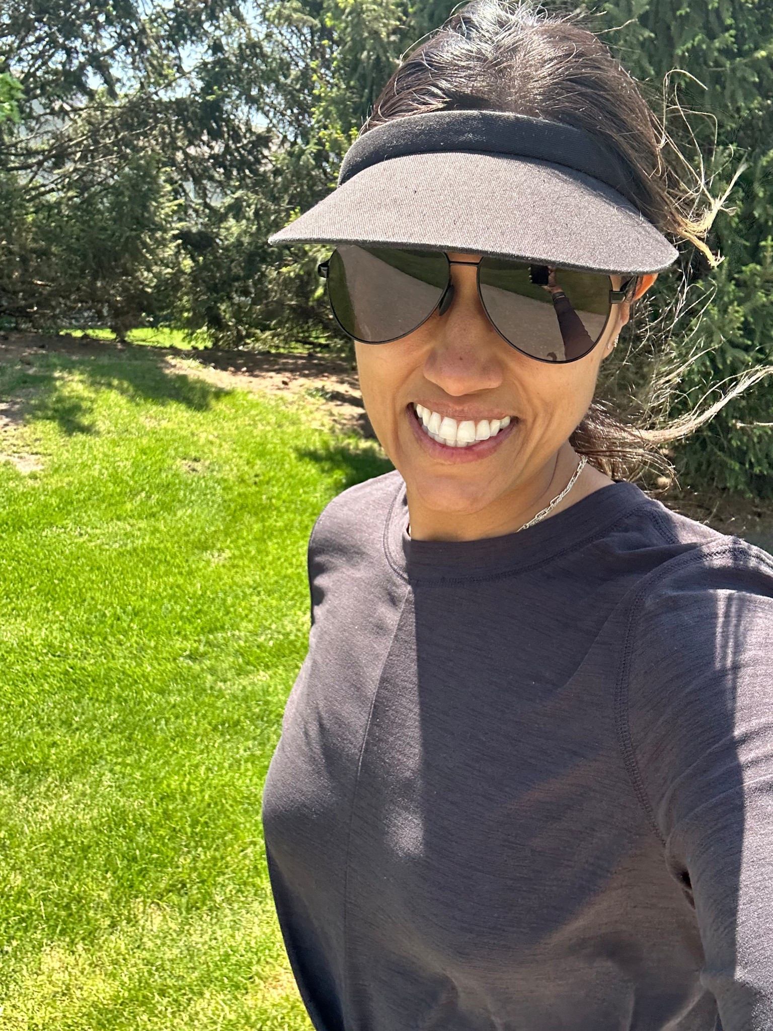 Summer essentials for those hot girl walks! Visor and sunglasses 

#LTKFindsUnder50 #LTKSeasonal #LTKActive