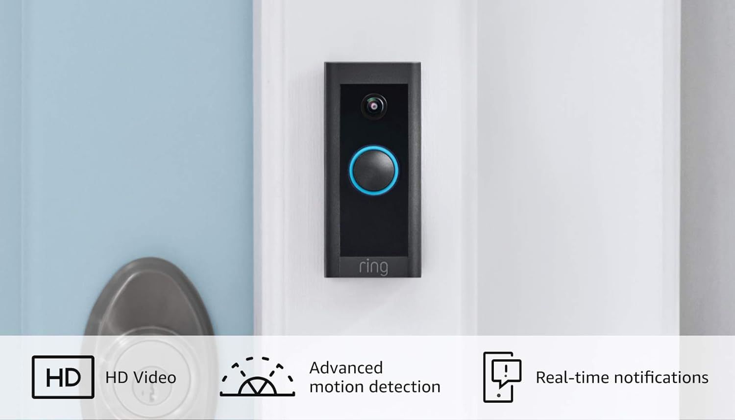 Ring Video Doorbell Wired bundle with Echo Pop | Amazon (US)