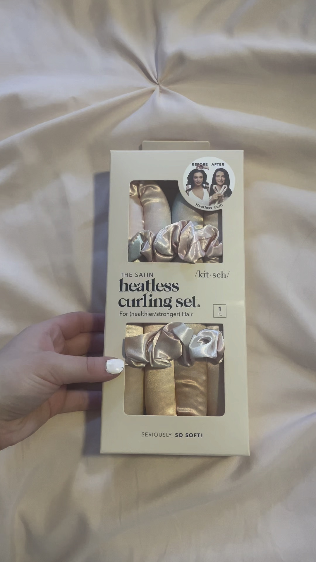 Protect your hair with this heatless curling set! 

#LTKbeauty #LTKGiftGuide #LTKVideo