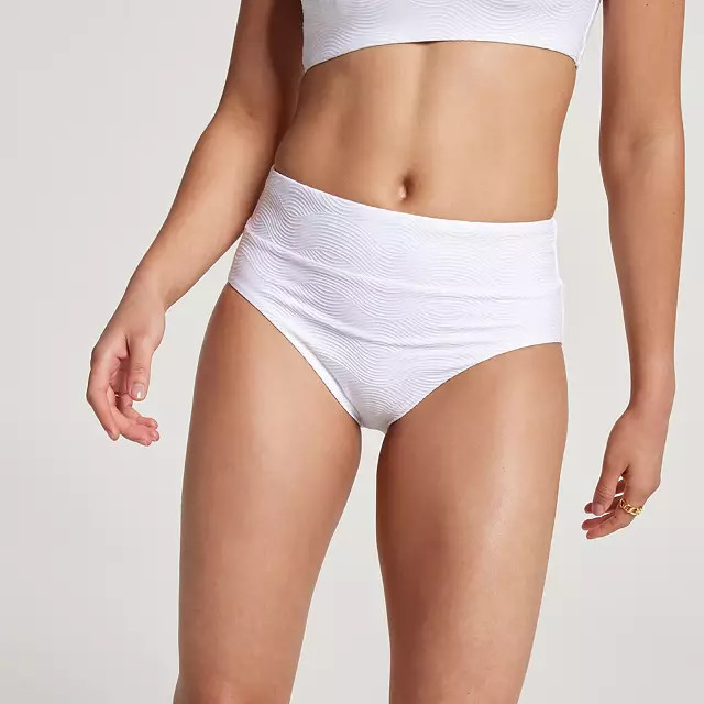 CALIA Women's High Waisted Wide Band High Leg Swim Bottoms | Dick's Sporting Goods | Dick's Sporting Goods