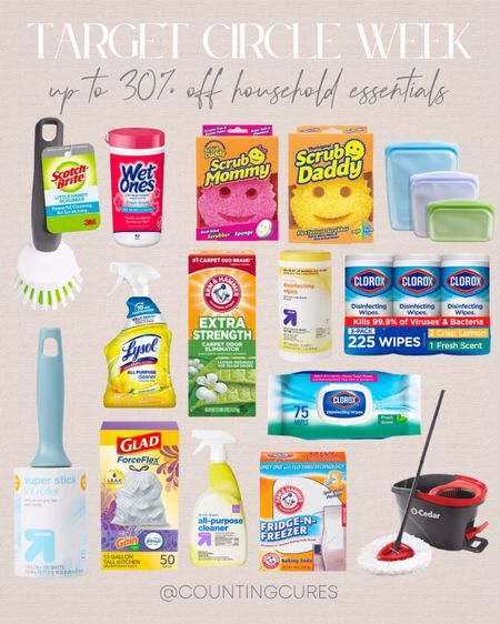 Level up your home cleaning! Check out this collection of cleaning products and tools on sale this Target Circle Week!
#homehacks #affordablefinds #cleaningtips #viralproduct

#LTKhome #LTKsalealert #LTKxTarget