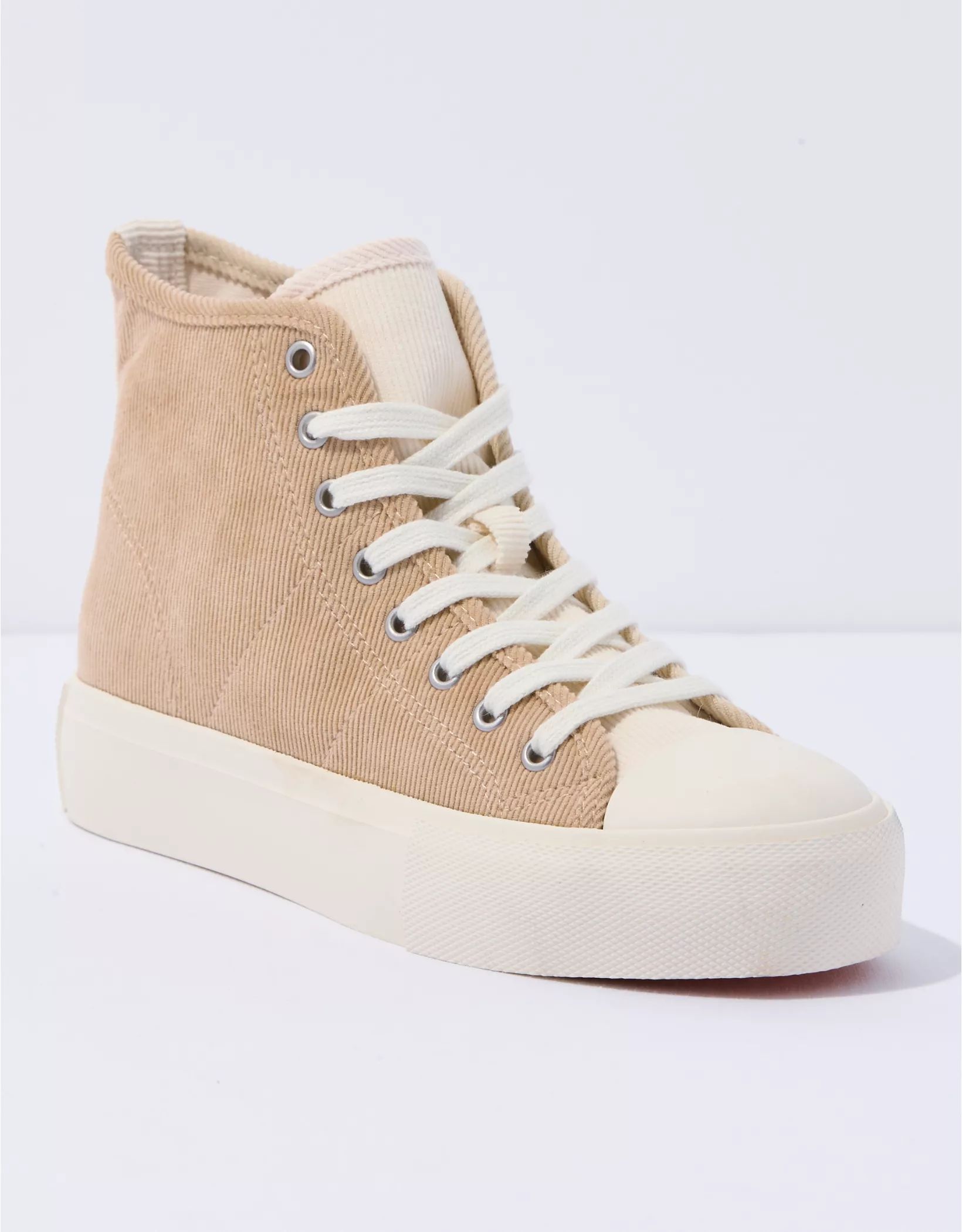 AE Corduroy Platform High-Top Sneaker | American Eagle Outfitters (US & CA)