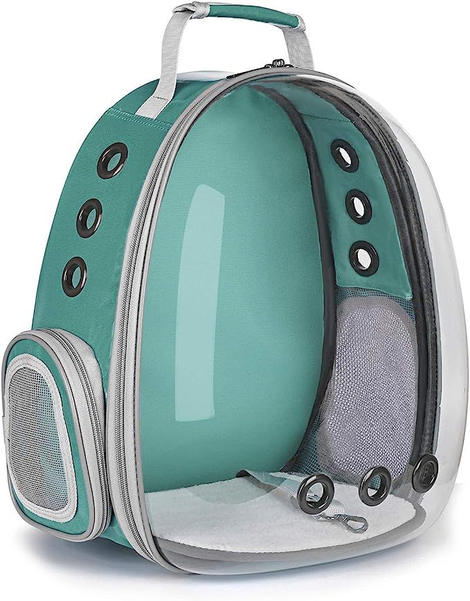 Lollimeow Pet Carrier Backpack, Bubble Backpack Carrier, Cats and Puppies,Airline-Approved, Desig... | Amazon (US)