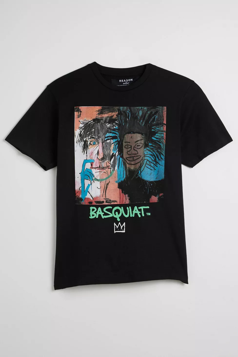 Basquiat Self Portrait Art Print Graphic Tee | Urban Outfitters (US and RoW)