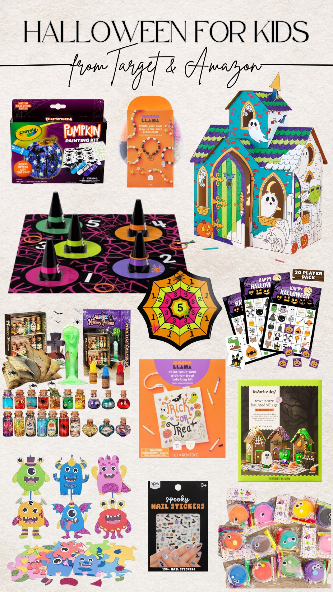 Halloween games and activities for kids from Target and Amazon 🎃 these are great for a kids Halloween party or the classroom! 

#LTKHalloween #LTKKids #LTKFamily