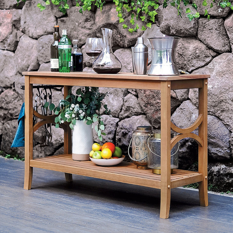 Sarasota Teak Console - Grandin Road | Grandin Road