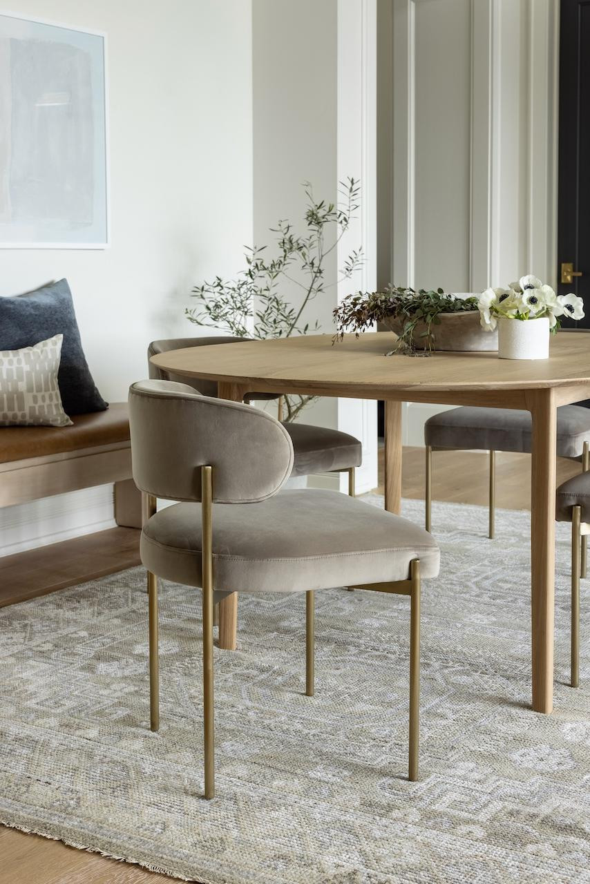 Hollis Metal Framed Upholstered Chair | Interior Define