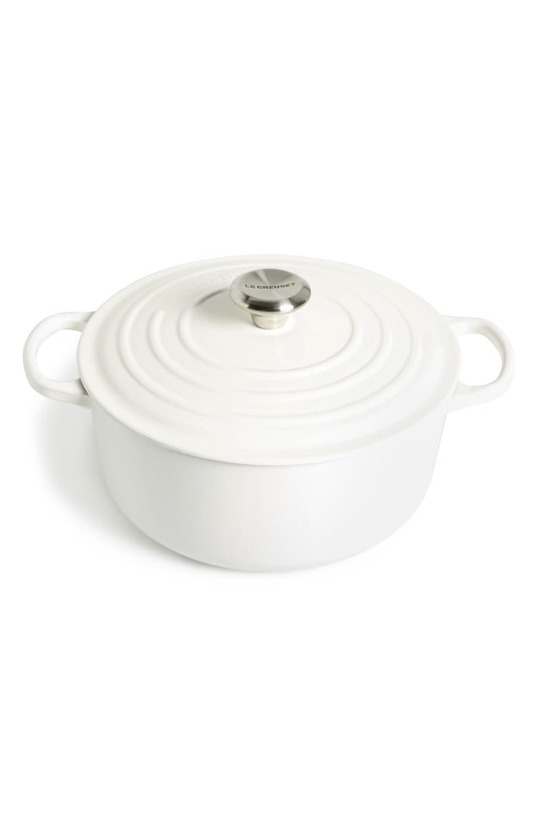 Signature 5 1/2 Quart Round Enamel Cast Iron French/Dutch Oven | Nordstrom