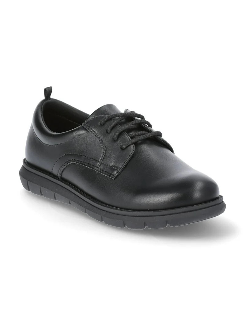 Wonder Nation Boys Lace-Up Oxford Dress Sneakers | Walmart (US)
