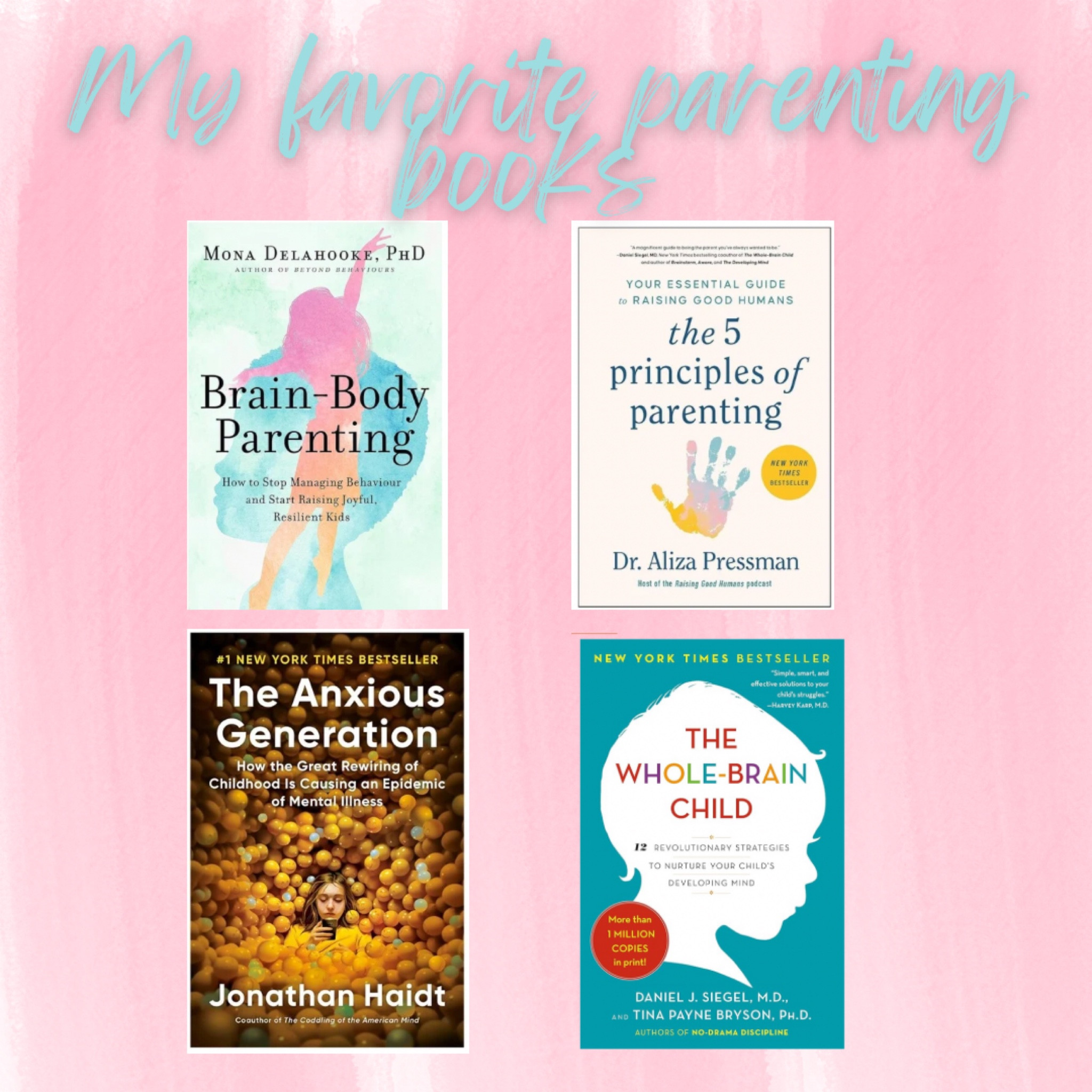 I’ve been getting some questions over on Instagram about my favorite parenting books. So, I thought I’d made a quick post. Each one of these books have shaped my parenting for the better. ❤️ Let me know if you’ve read any of them and what you think? ✨

#LTKFamily #LTKKids #LTKBaby