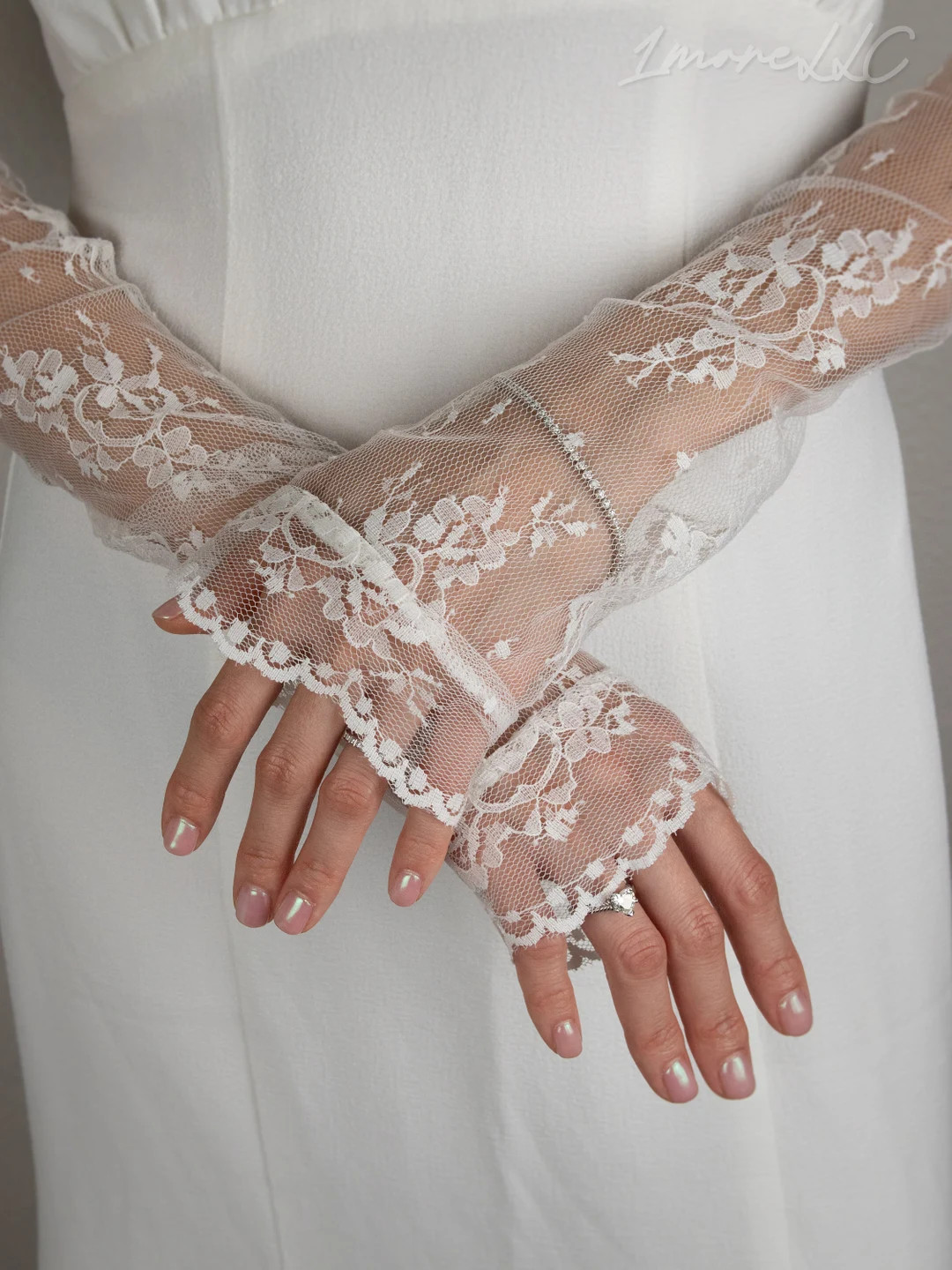 Flared Lace Bridal Sleeves Handmade With Love - Etsy | Etsy (US)