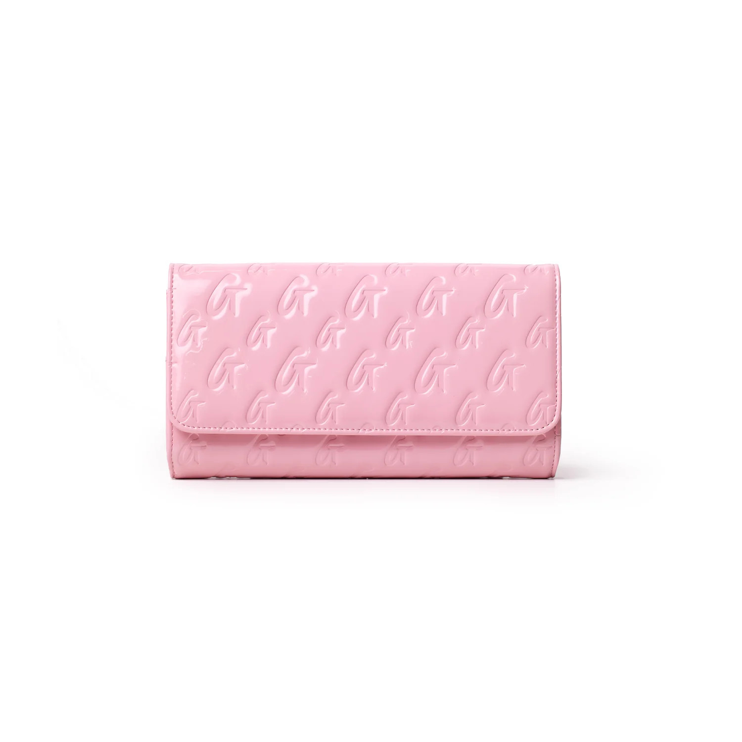 MONOGRAM TRAVEL WALLET - MIRROR PINK | Glam-Aholic Lifestyle