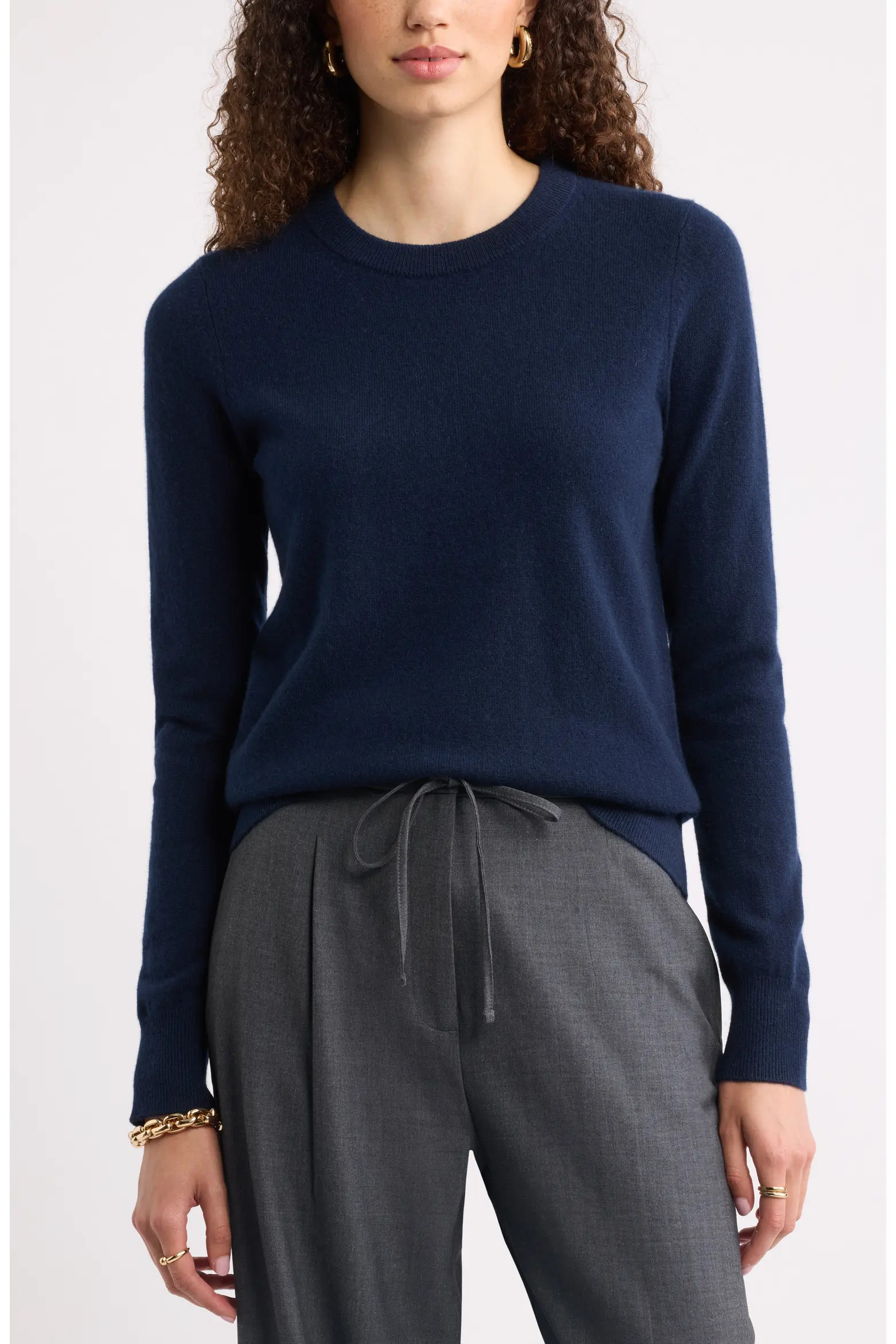 Nordstrom Crewneck Cashmere Sweater (Women) | Nordstrom | Nordstrom