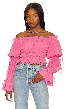 Tularosa White Sands Top in Ibis Rose from Revolve.com | Revolve Clothing (Global)