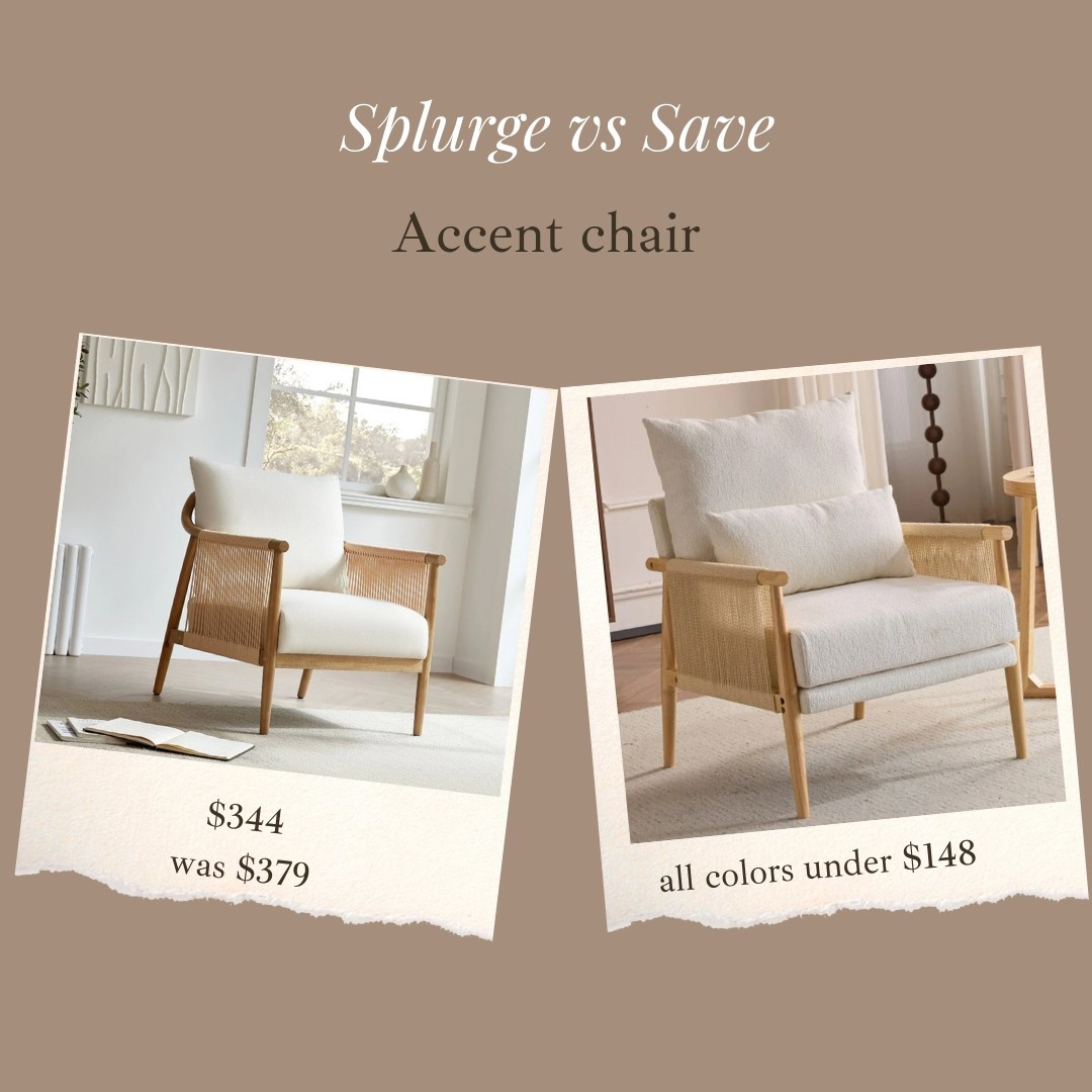 New budget friendly accent chair!!! More colors available!! Reminds me so much of this group favorite style 😍🙌🏻

#LTKStyleTip #LTKSaleAlert #LTKHome
