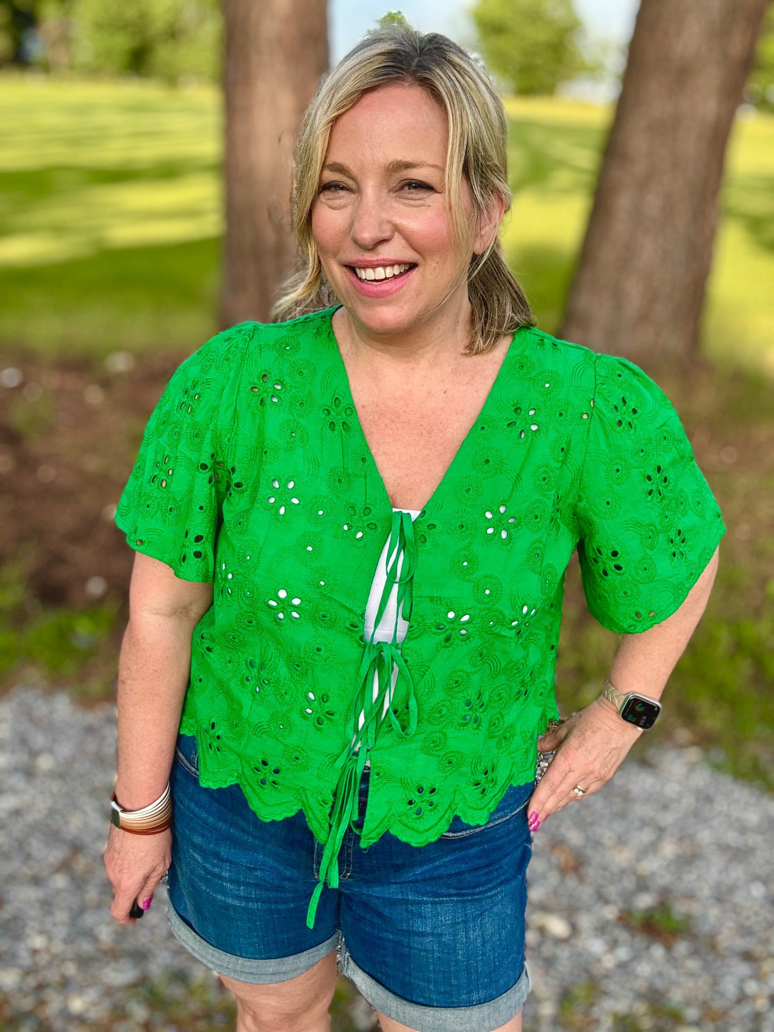 Such a cute warm weather look! 

#LTKTravel #LTKPetite #LTKOver40
