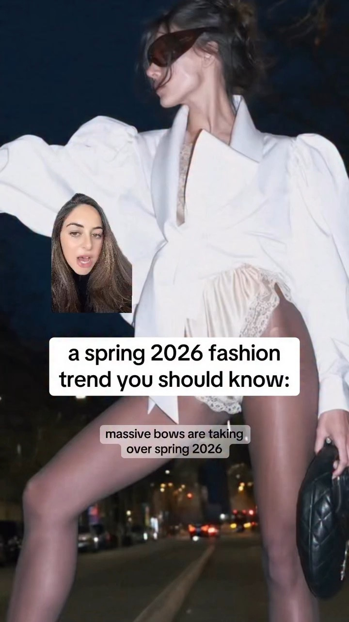 massive bows are taking over spring 2026

#LTKgrwm #LTKSeasonal #LTKootd
