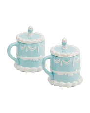 Set Of 2 Birthday Cake Mugs | Home | Marshalls | Marshalls