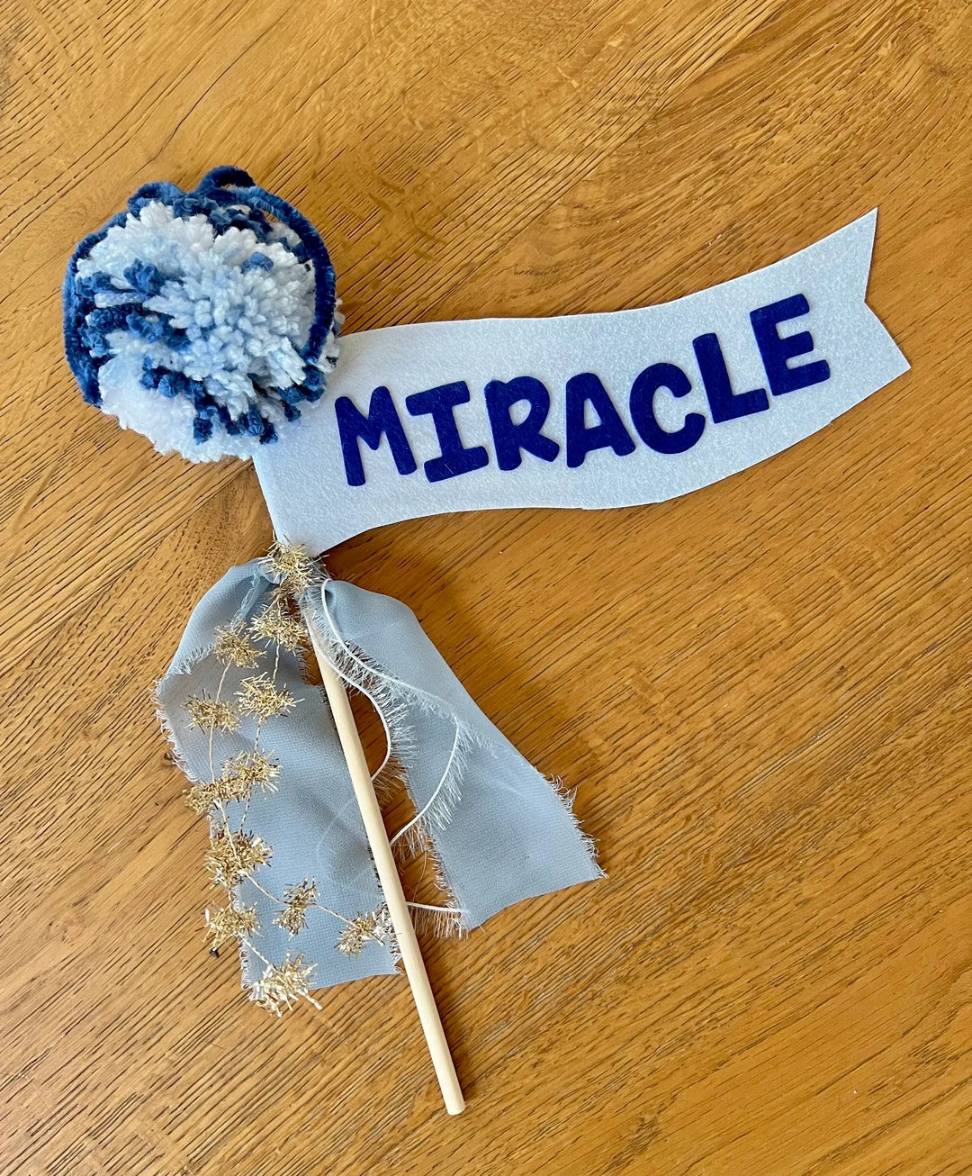 Hanukkah Felt Pennant Flag Girly Party Wand Chanukah Holiday - Etsy | Etsy (US)