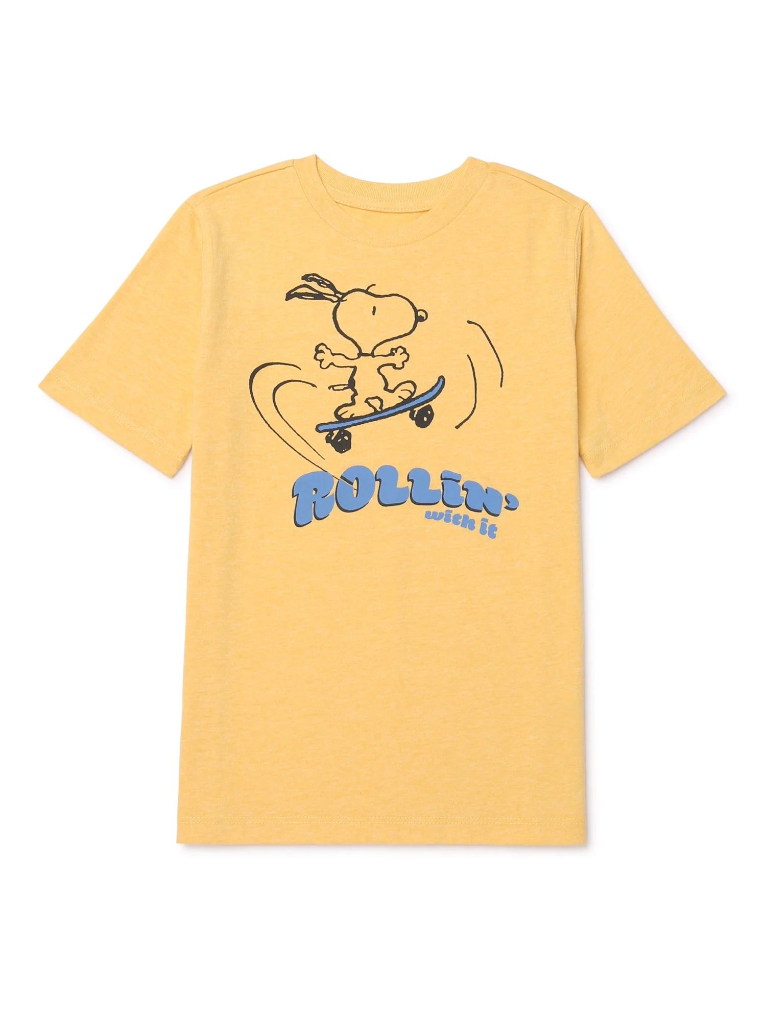 365 Kids from Garanimals Boys Mix and Match Snoopy Tee with Short Sleeves, Sizes 4-10 | Walmart (US)