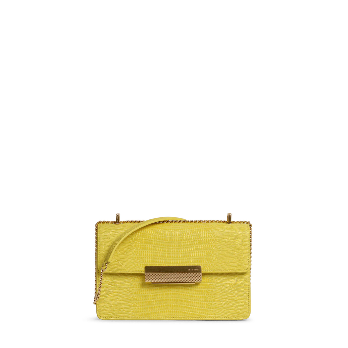 Alma Gold Edition - Limoncello Lizard Embossed Leather | ATELIERS AUGUSTE