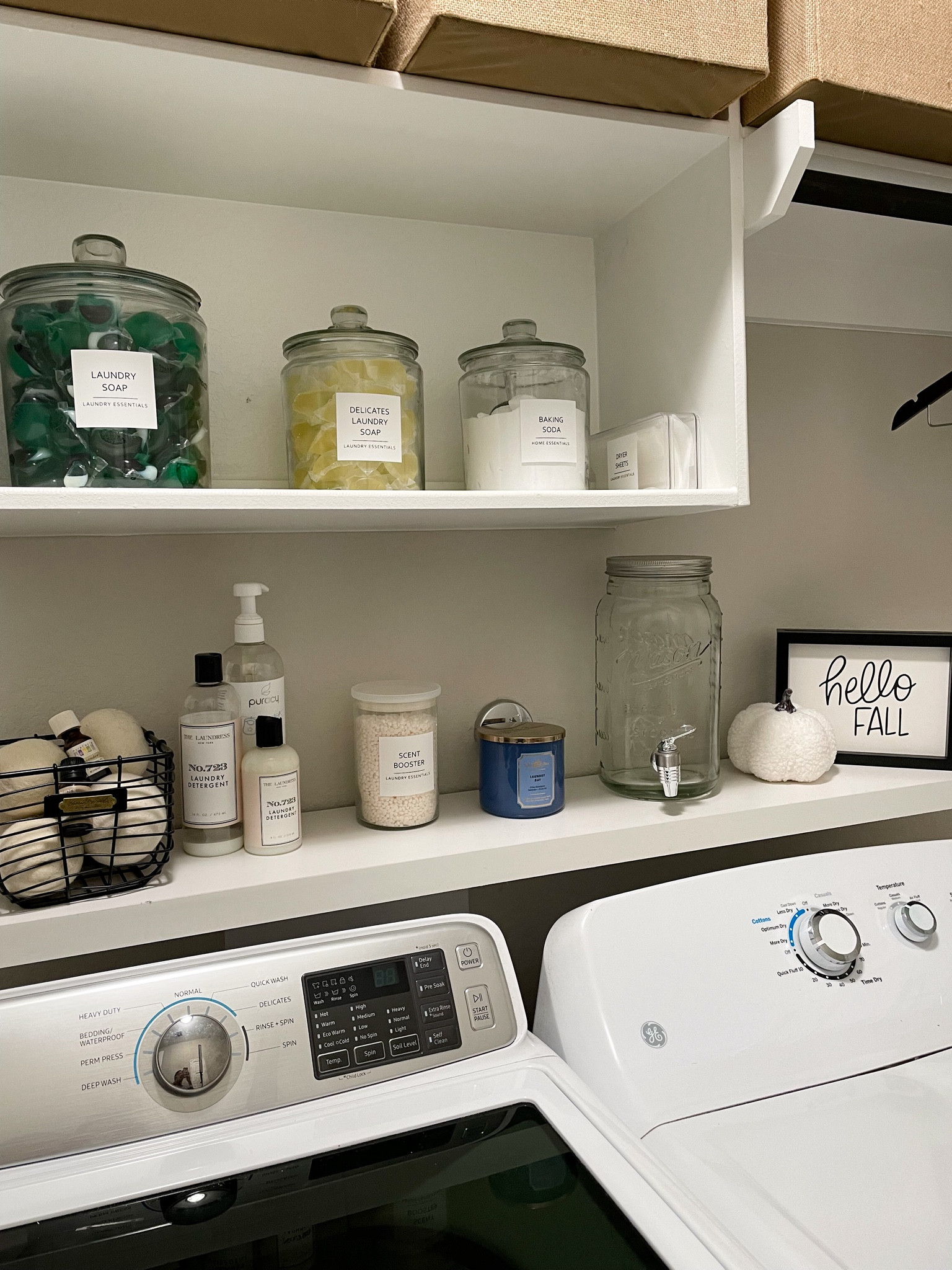 Doing laundry isn’t as dreadful in an organized space. | Laundry Room Organization 

#LTKFindsUnder50 #LTKFamily #LTKHome
