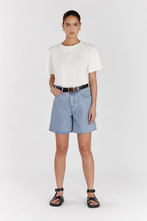 JOPLIN VINTAGE BLUE DENIM SHORT | DISSH