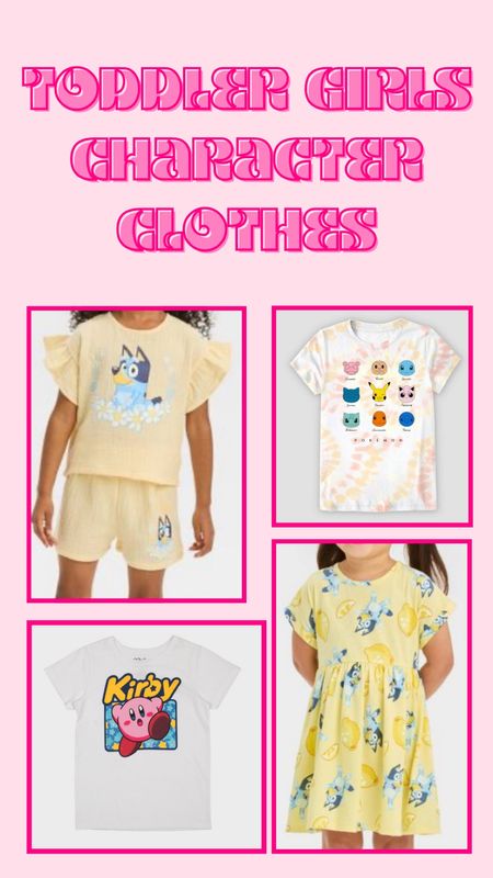 Toddler girl character clothes 

#LTKsalealert #LTKkids #LTKxTarget