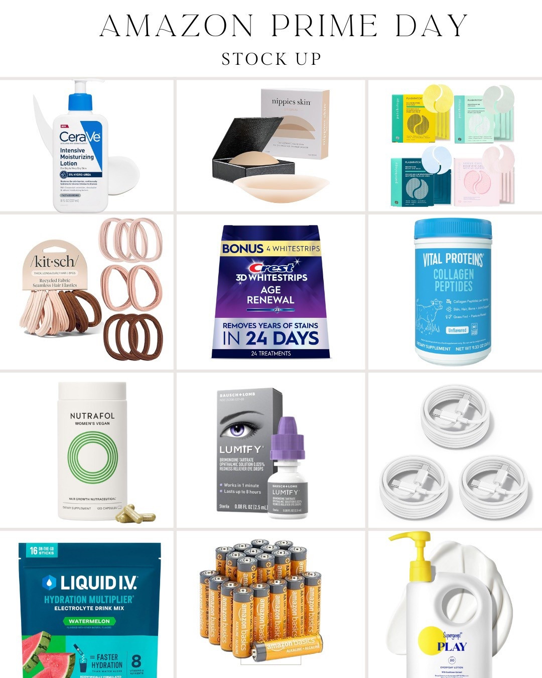 Amazon prime items I’m stocking up on!