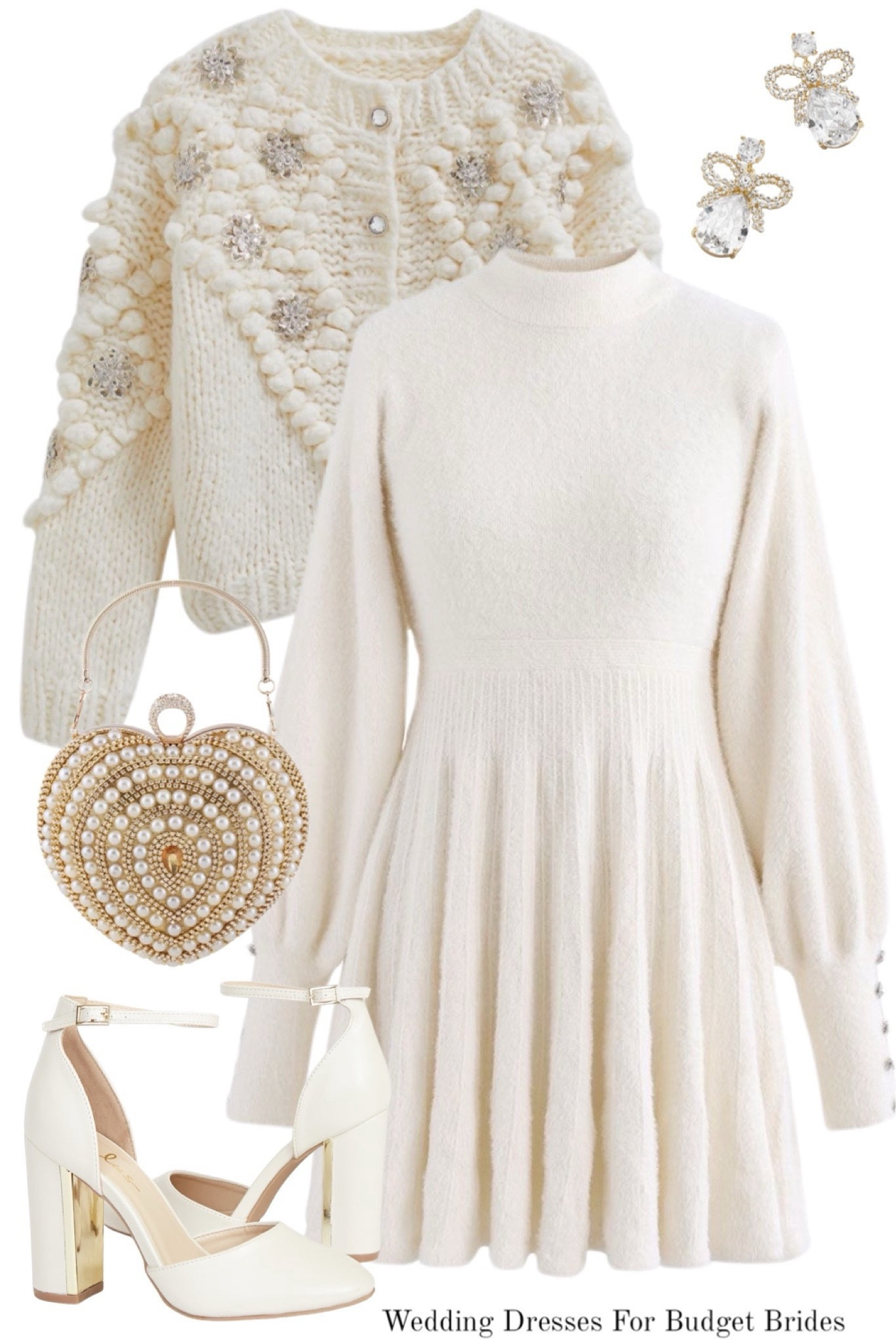 Bridal shower outfit idea for the bride to be.

White dresses. Bridal shower dresses. Engagement party dresses. Rehearsal dinner dresses. Bachelorette party dresses. Reception dresses. After party dresses. Cocktail dresses. Winter wedding. 

#LTKstyletip #LTKwedding 

#LTKSeasonal