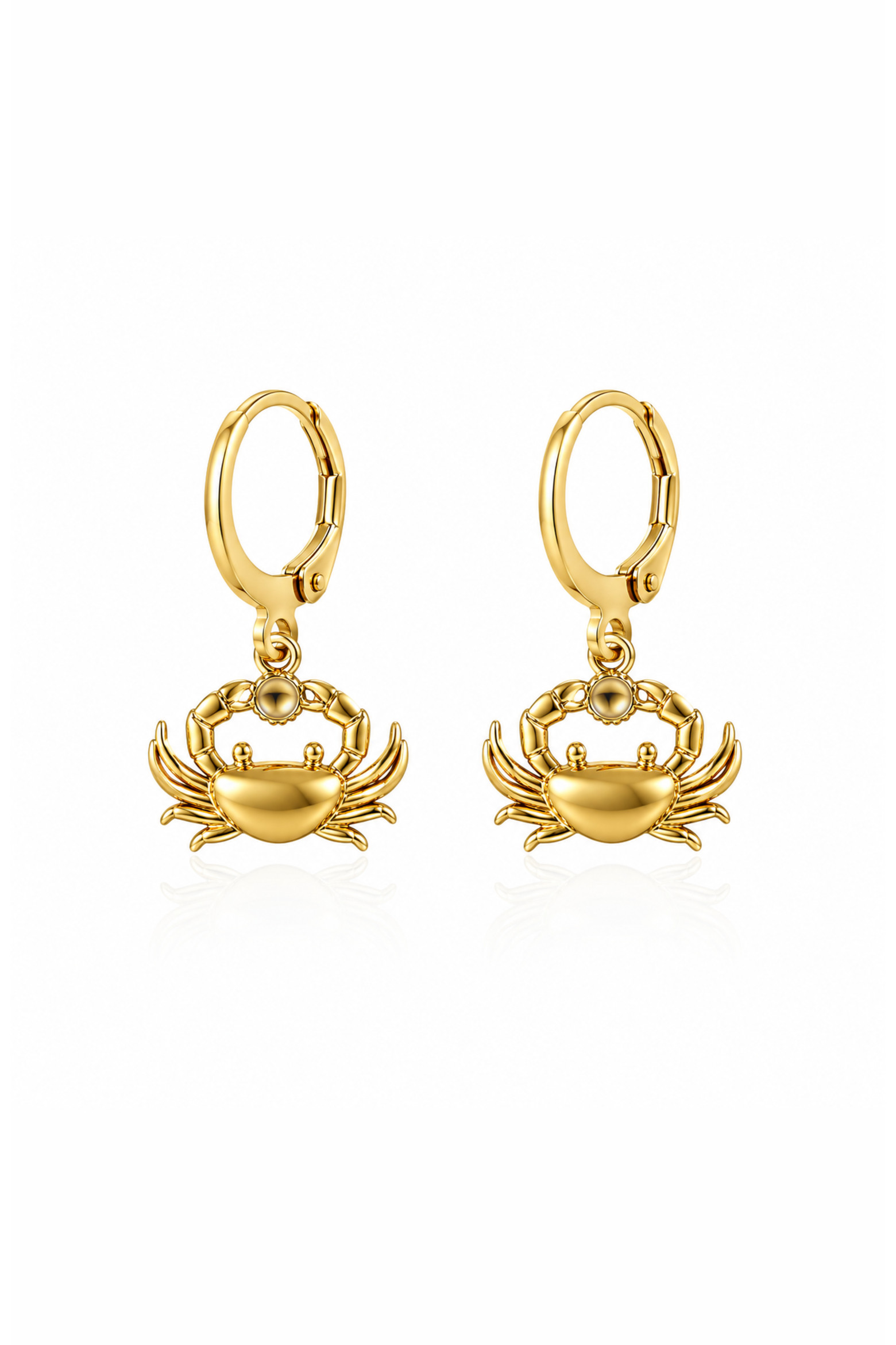Coastal Crab Huggie Dangle Earrings (Women) | Nordstrom | Nordstrom
