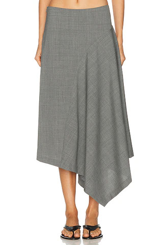 Wool Asymmetric Skirt | FWRD 