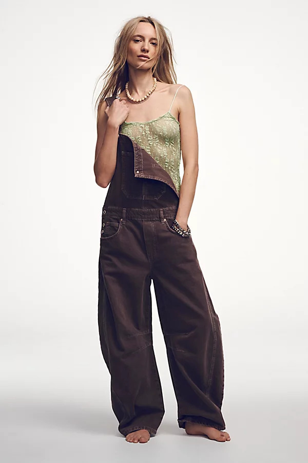 We The Free Good Luck Barrel Overalls | Free People (Global - UK&FR Excluded)