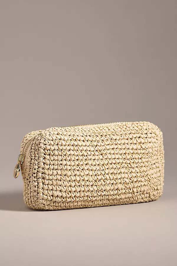 Raffia Small Pouch | Anthropologie (US)
