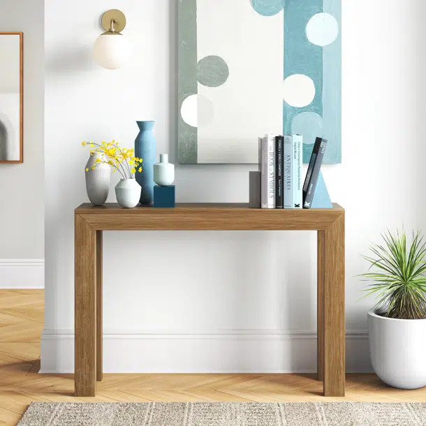 Bahez 46.25'' Solid Wood Console Table | Wayfair North America