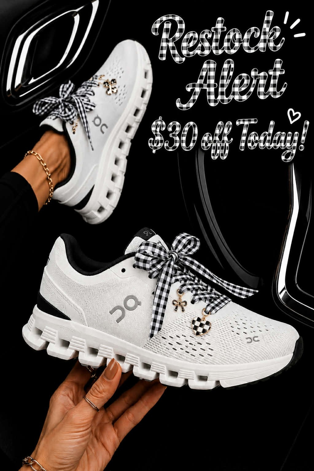 On Cloud Sneakers are $30 OFF today!