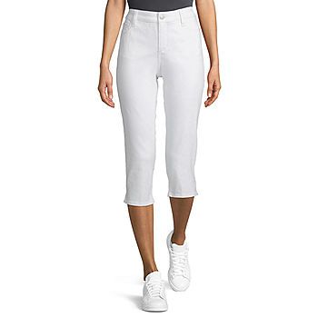 St. John's Bay Mid Rise Capris-Secretly Slender | JCPenney