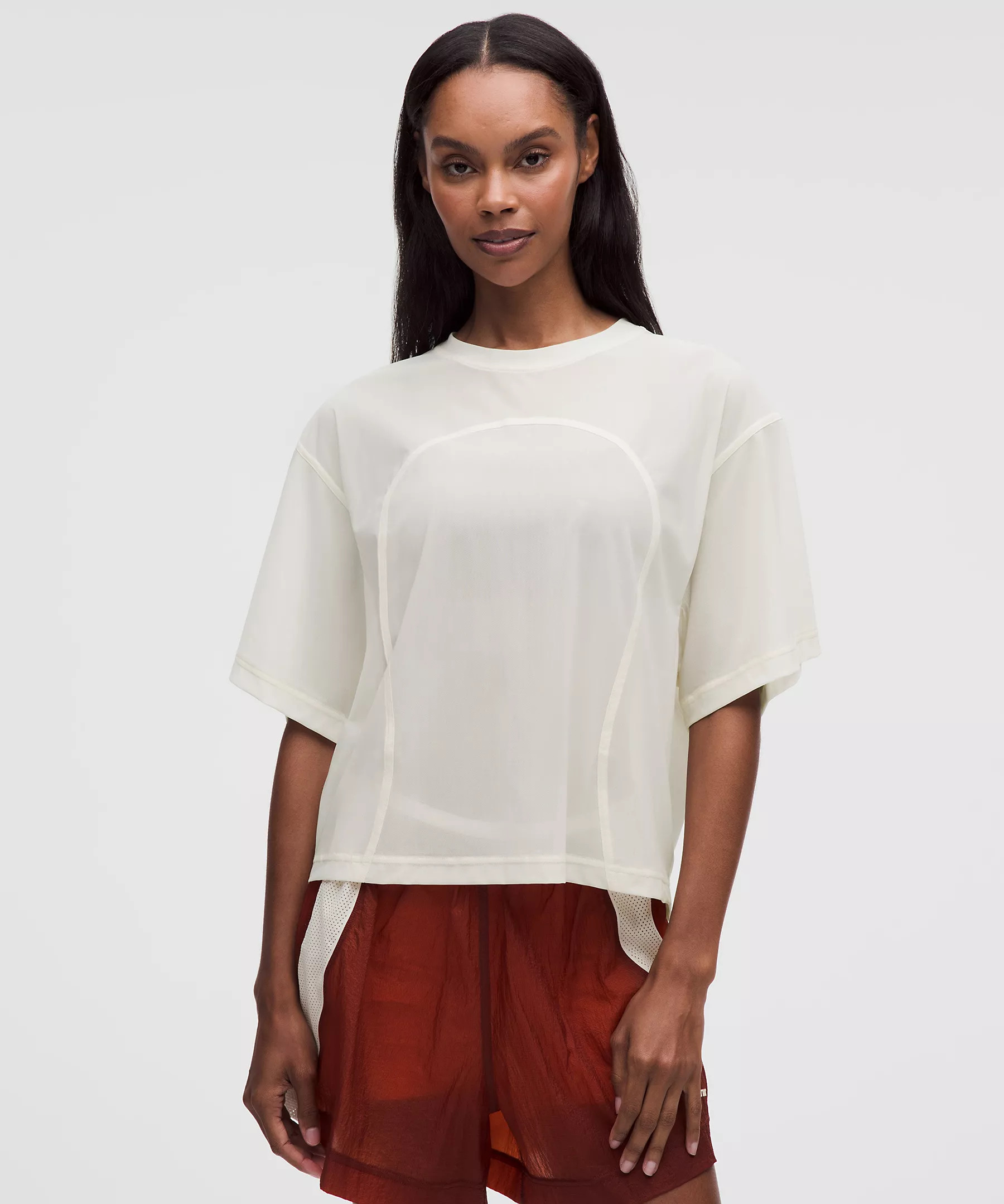 Stretch Mesh Relaxed-Fit T-Shirt | Lululemon (US)
