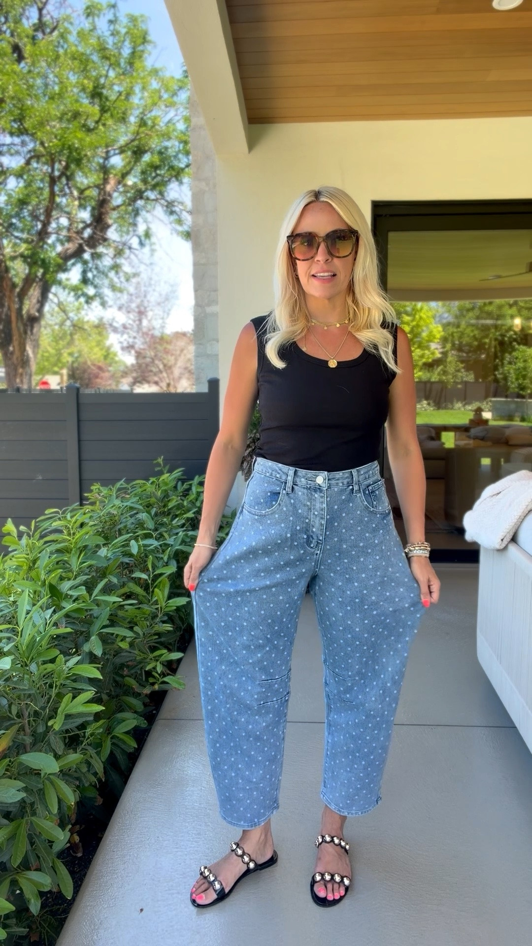How cute are these polka dot barrel jeans?!

#LTKootd #LTKgrwm #LTKmomlife