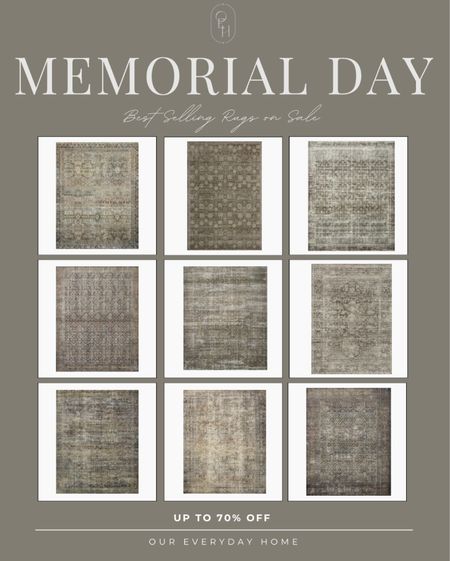 Area rugs on sale for Memorial Day - they’re up to 70% off! 

Living room inspiration, home decor, our everyday home, console table, arch mirror, faux floral stems, Area rug, console table, wall art, swivel chair, side table, coffee table, coffee table decor, bedroom, dining room, kitchen,neutral decor, budget friendly, affordable home decor, home office, tv stand, sectional sofa, dining table, affordable home decor, floor mirror, budget friendly home decor, dresser, king bedding, oureverydayhome 

#LTKHome #LTKSaleAlert #LTKStyleTip