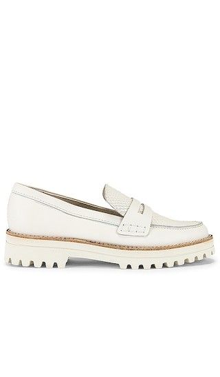 Aubree Loafer in White | Revolve Clothing (Global)