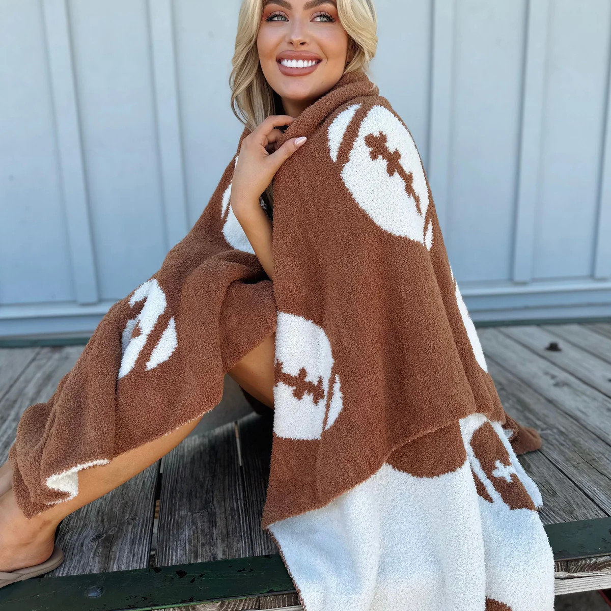 Football Cozy Blanket | BuddyLove