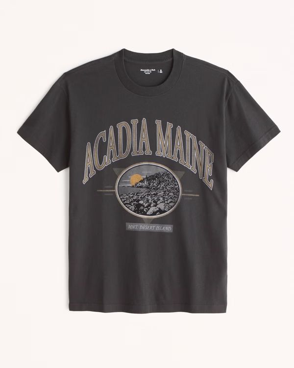 Acadia Park Graphic Tee | Abercrombie & Fitch (US)