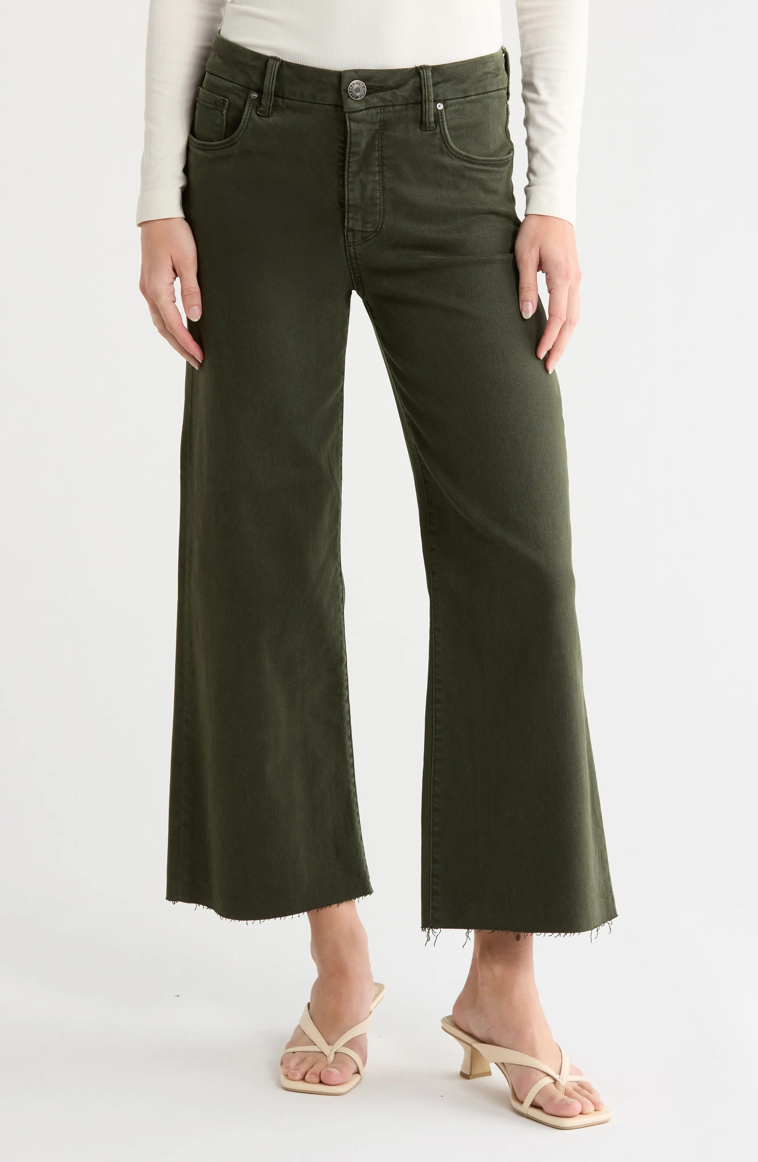 KUT from the Kloth Meg High Rise Fab Ab Wide Leg Jeans (Women) | Nordstromrack | Nordstrom Rack