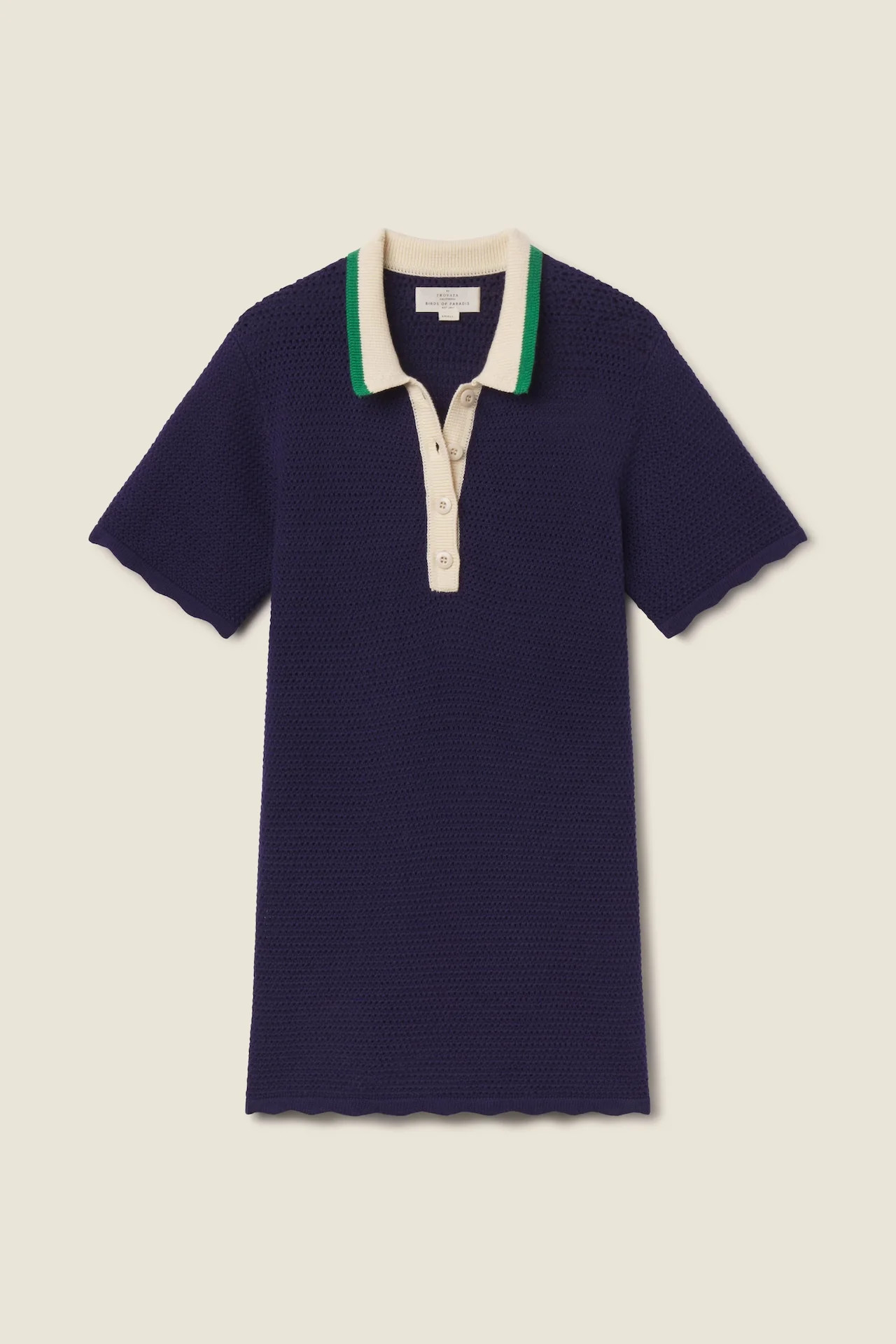 Marissa Dress Navy | TROVATA